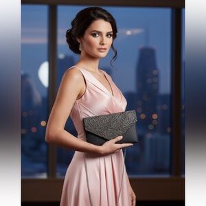 NATASHA COUTURE VEGAN LEATHER BAG